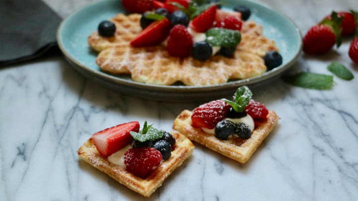 Scandinavian waffles