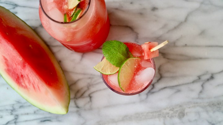 Watermelon aqua fresca