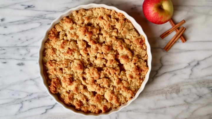 Apple crumble pie (gluten&nbsp;free)