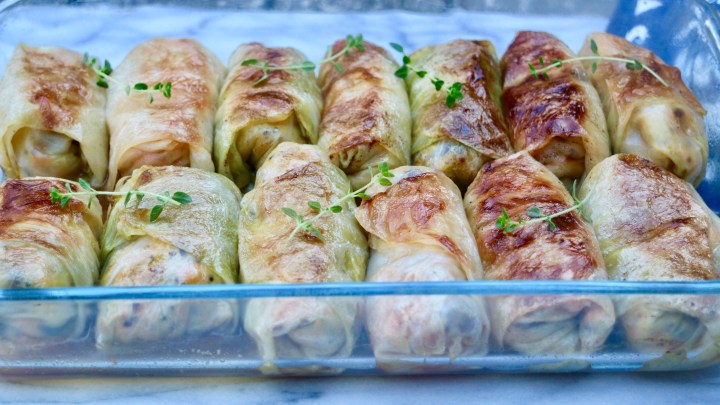 Vegetarian cabbage rolls&nbsp;(Kåldolmar)