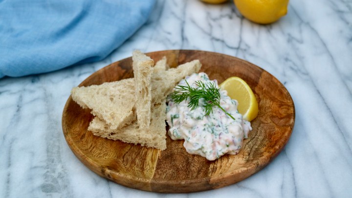 “Toast Skagen” Shrimp&nbsp;salad