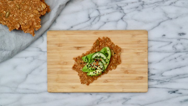 Gluten free crispbread