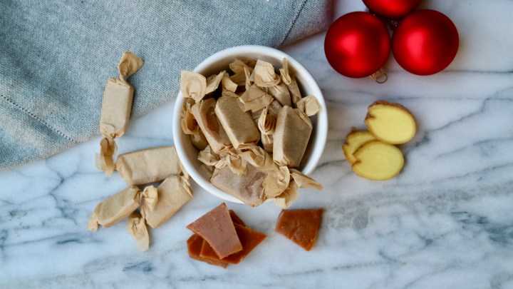 Christmas caramel with&nbsp;ginger