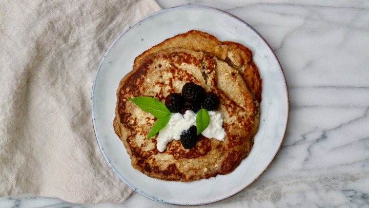 Gluten free banana&nbsp;pancakes