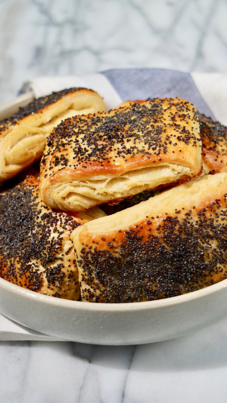 Danish poppy seed rolls (Tebirkes) Scandinavian Simple Eating